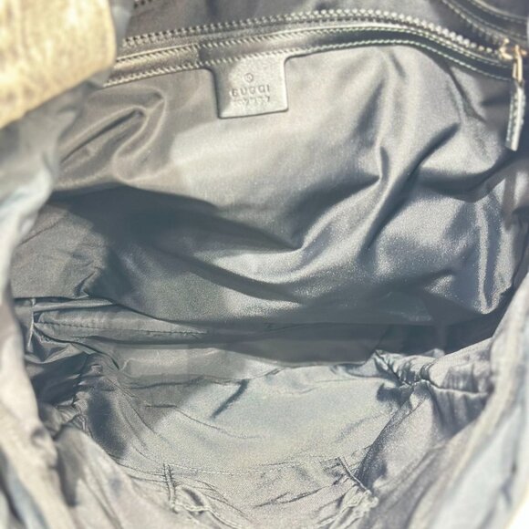 Gucci Green Limited Edition Backpack With Flore - Picture 9 of 9